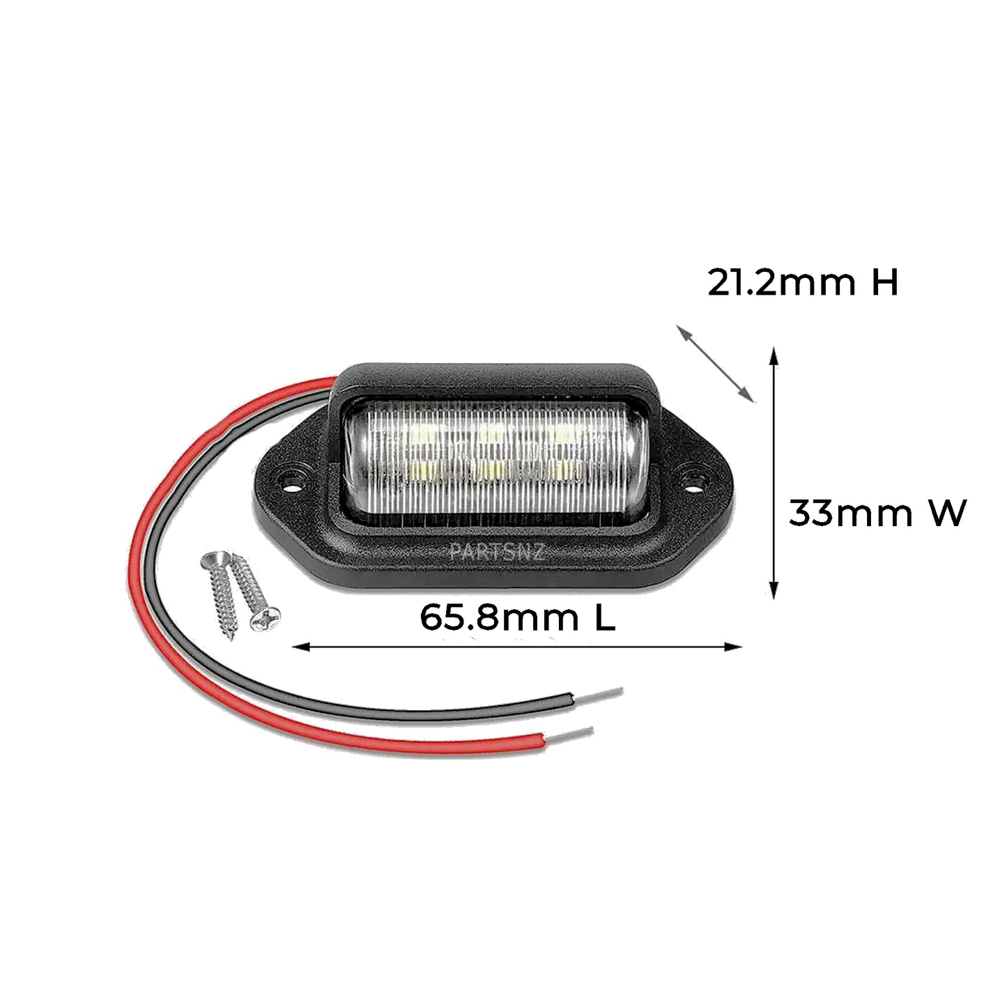License Number Plate Light LED Car - Truck - Boat - Trailer - Horse Float
