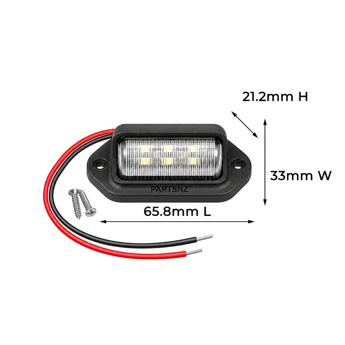 License Number Plate Light LED Car - Truck - Boat - Trailer - Horse Float