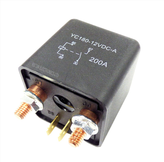 Relay Switch 200 Amp 12 Volt - Heavy Duty