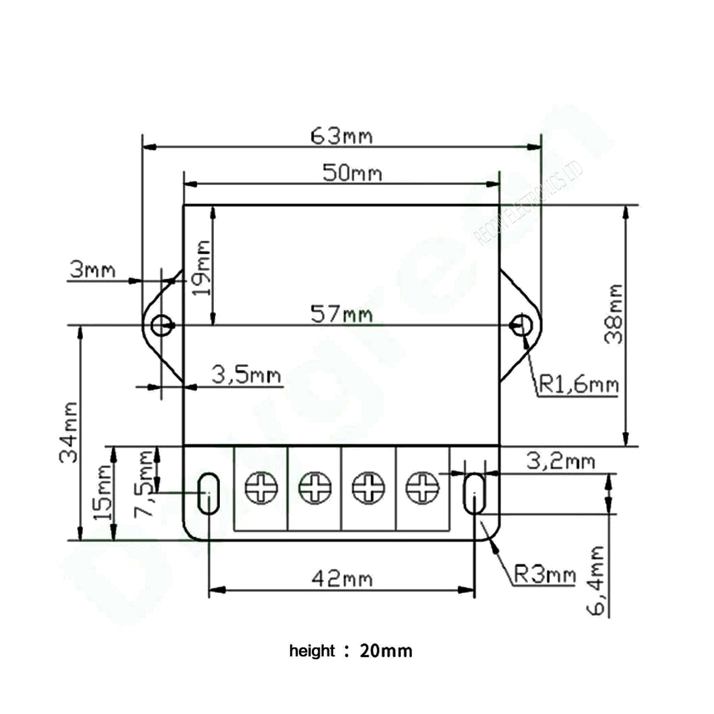 Converter 120 w - 10 amp - 24 Volt DC Down To 12 Volt DC