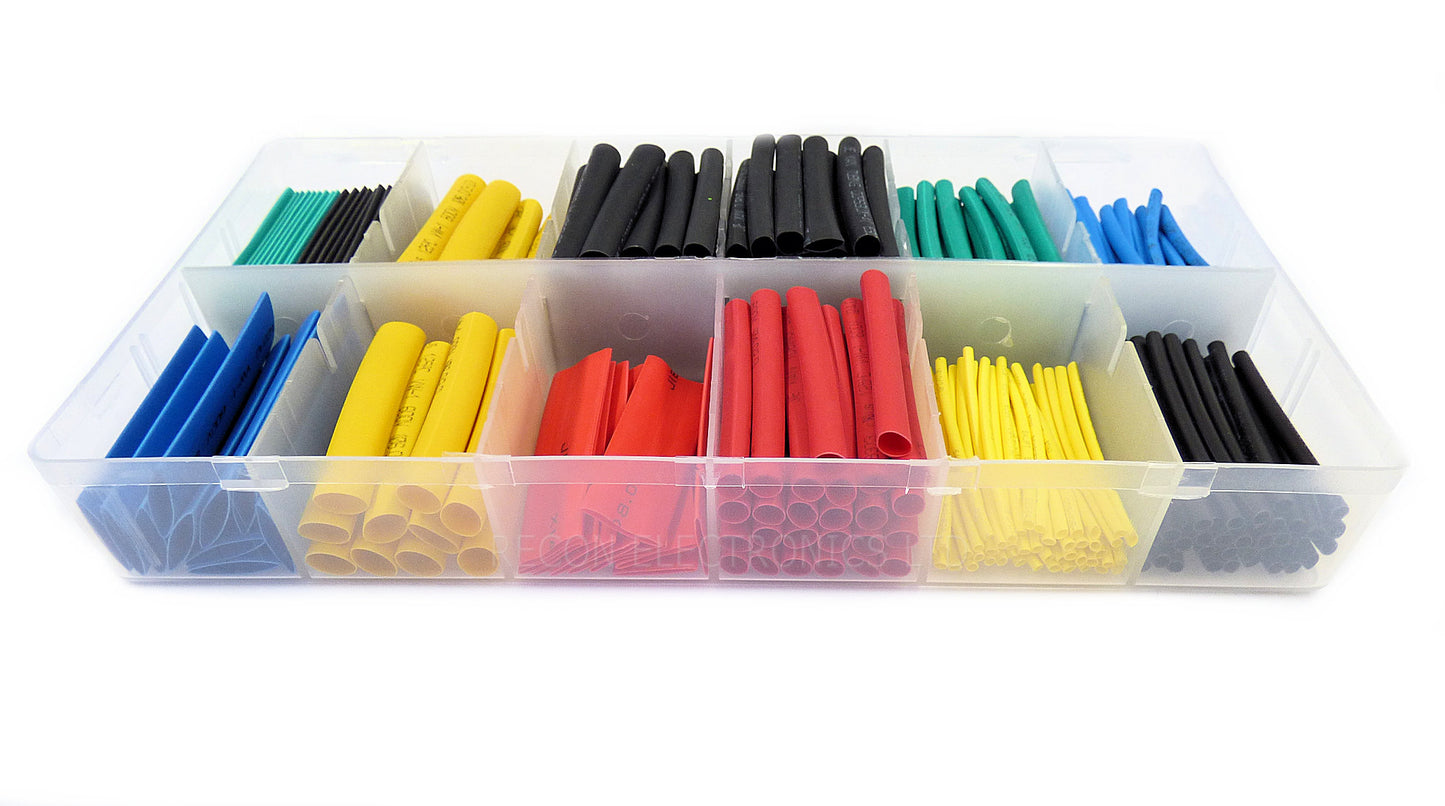 Heat Shrink Assortment Set With Plastic Box - 280 Piece