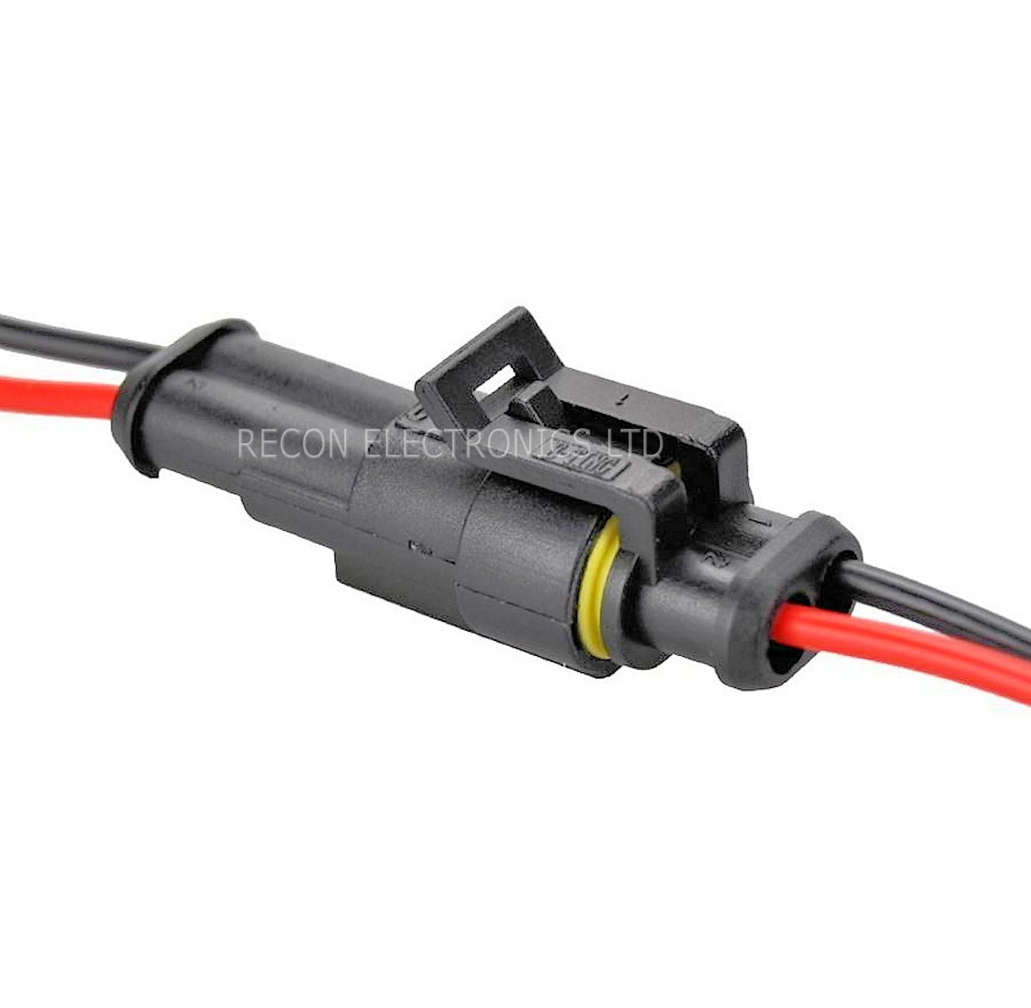 Connector Plug - 2 Pin Auto Electrical Dust & Weatherproof
