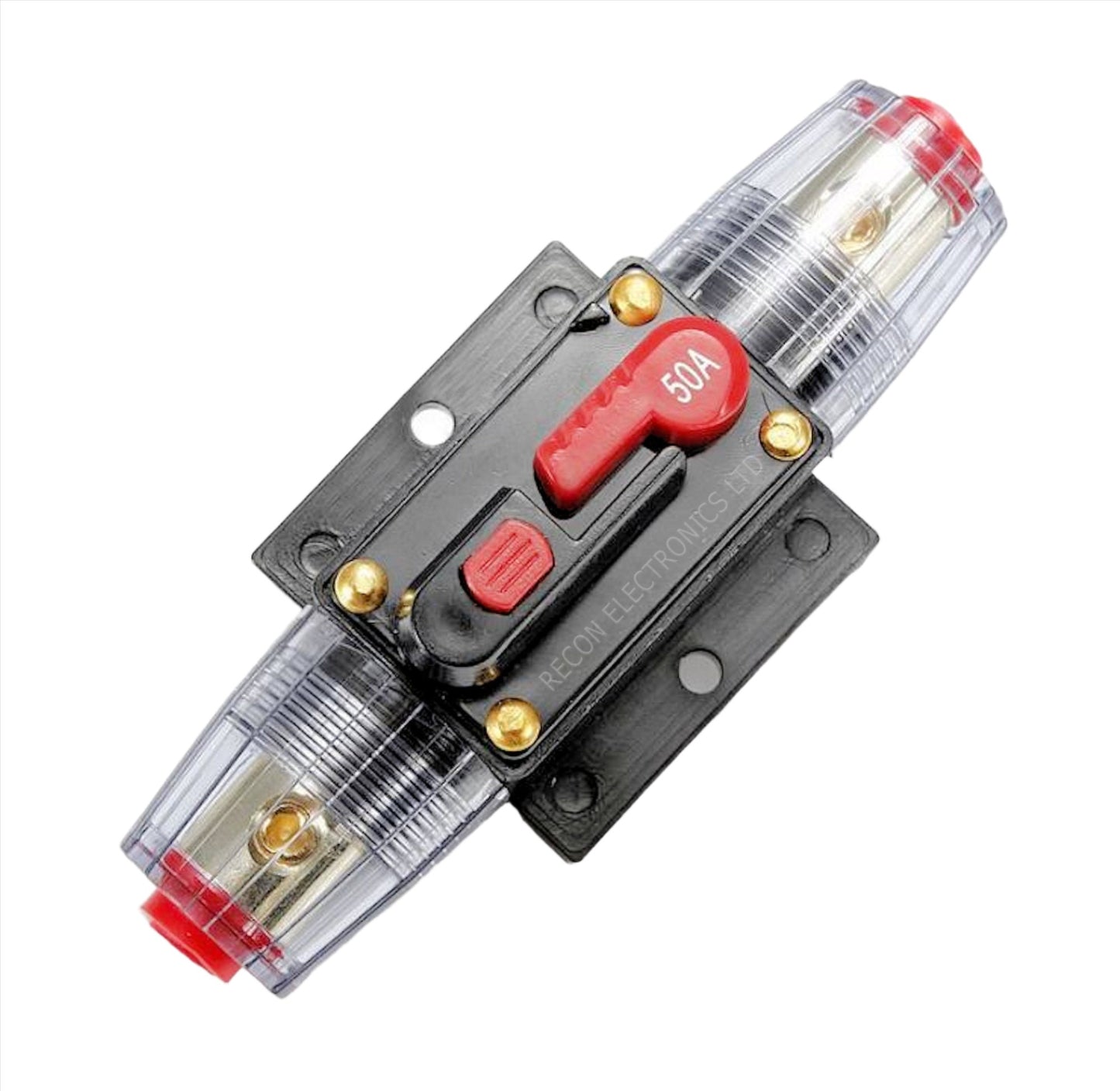 Circuit Breaker 50 Amp Inline Resettable - Heavy Duty