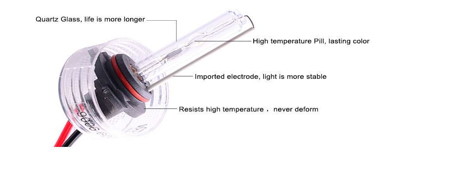 Headlight Bulbs HID H7 55w 6000K High Power Super Bright