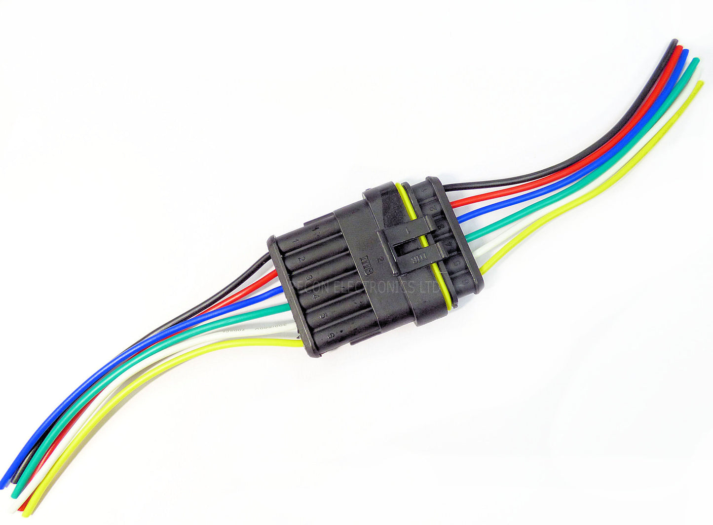 Connector 6 Pin Auto Electrical Weatherproof & Dust Proof
