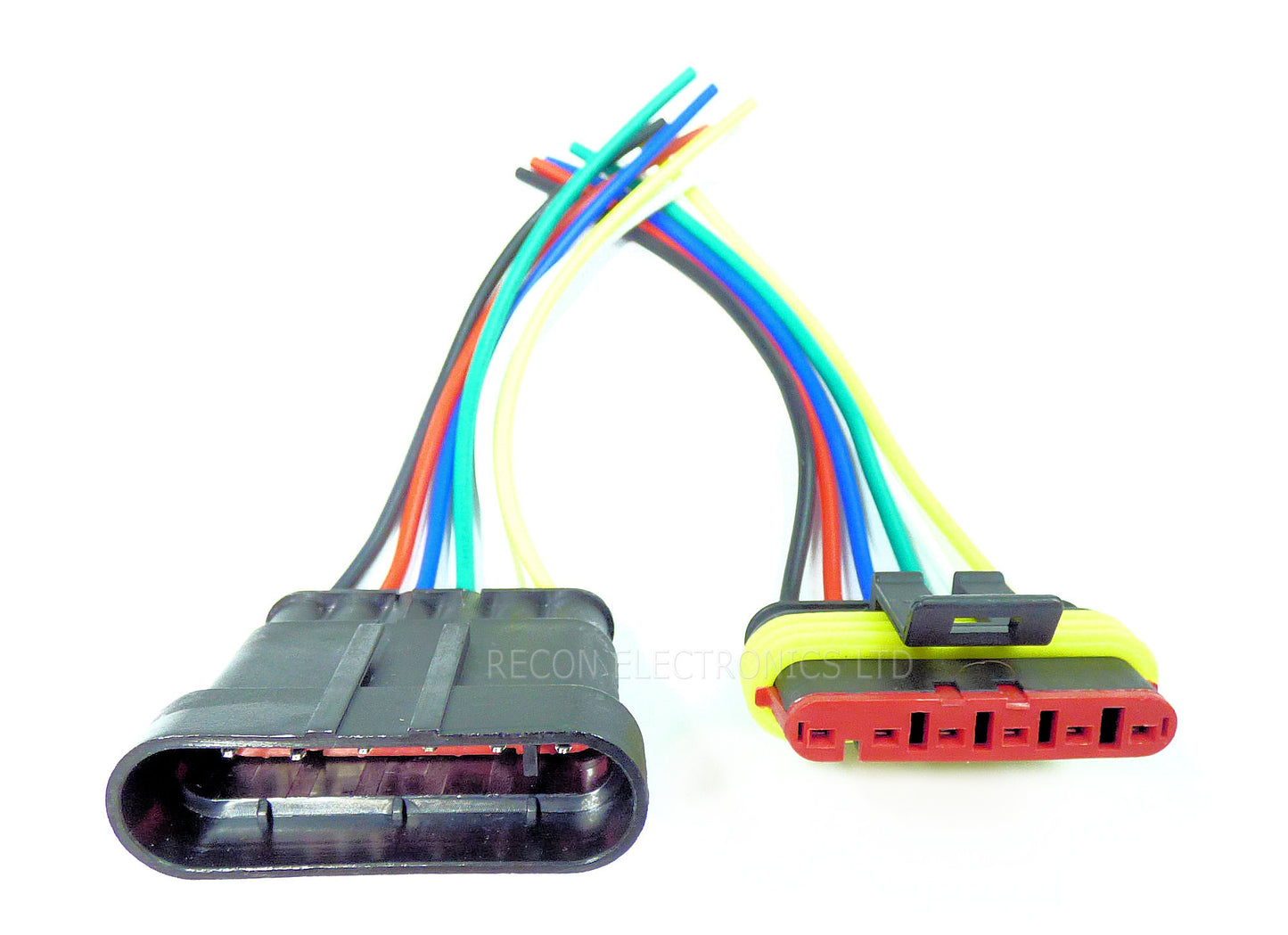 Connector 6 Pin Auto Electrical Weatherproof & Dust Proof