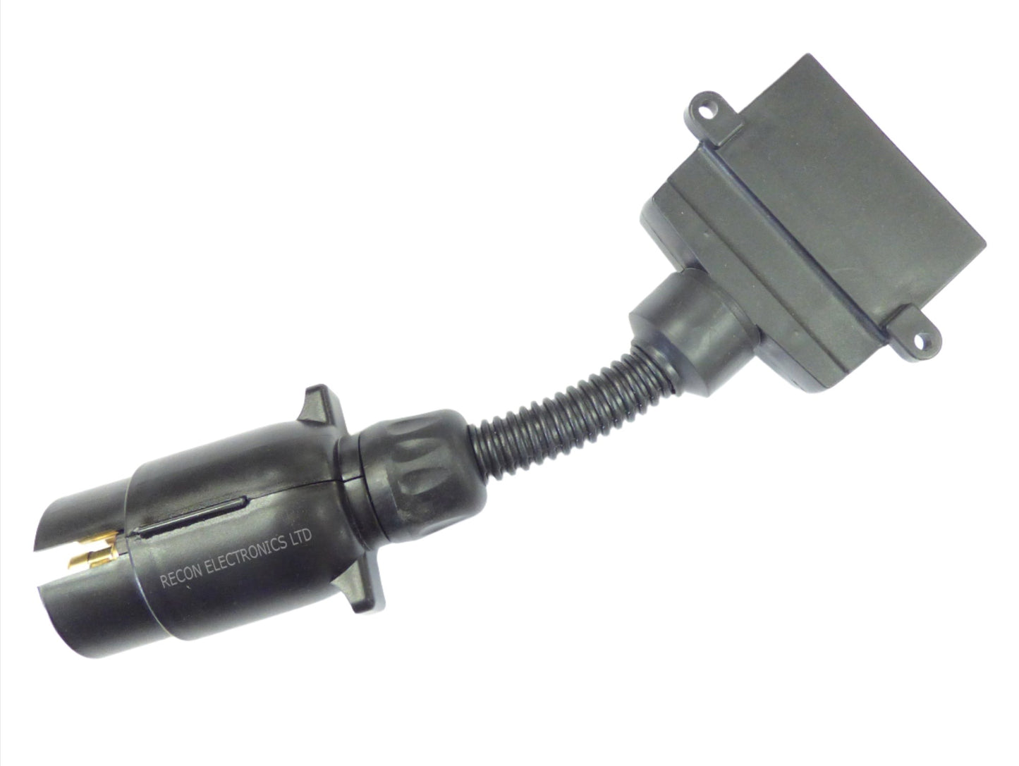 Trailer Plug Adaptor 7 Pin Flat to 7 Pin Round
