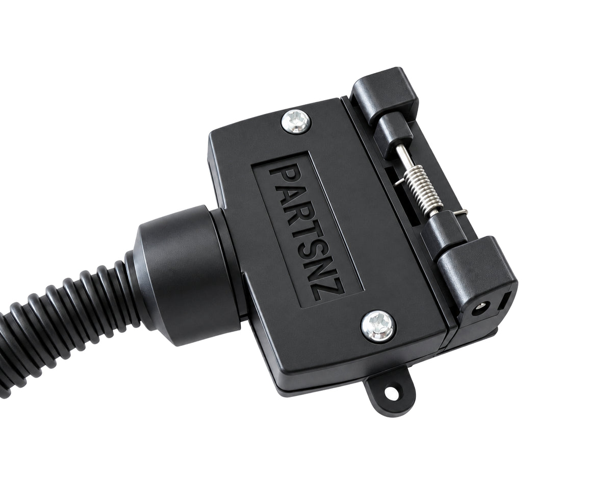 European Caravan Adaptor Plug 13 Pin Euro to NZ 7 Pin Flat
