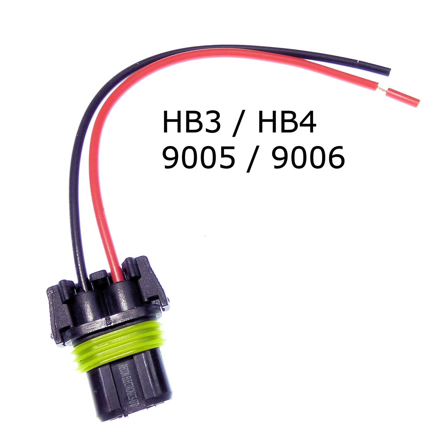 HB3 - 9005 / HB4 - 9006 Dust & Waterproof Male Plug Wires