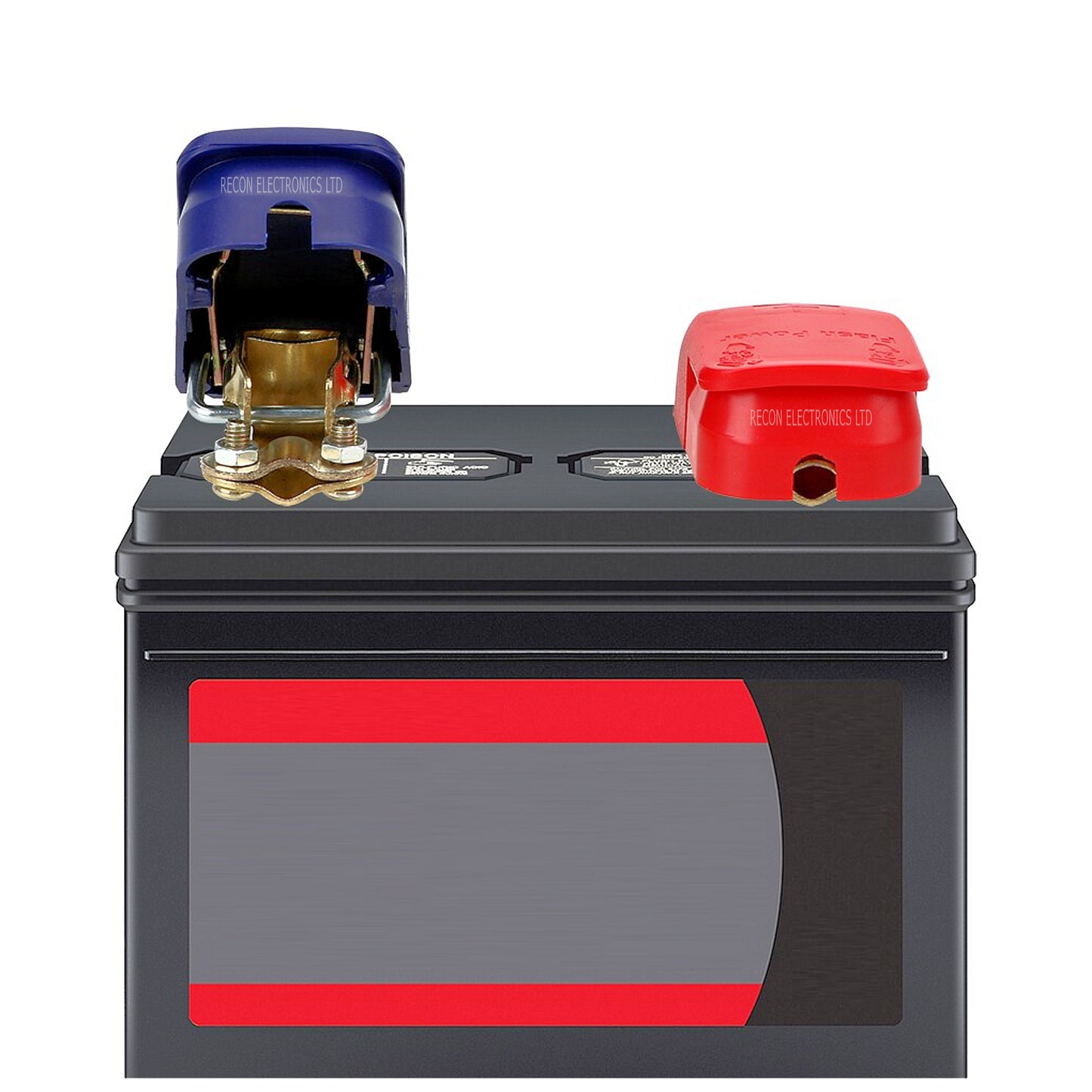 Battery Quick Release Terminal Clamps - Super Fast Snap On - Snap Off