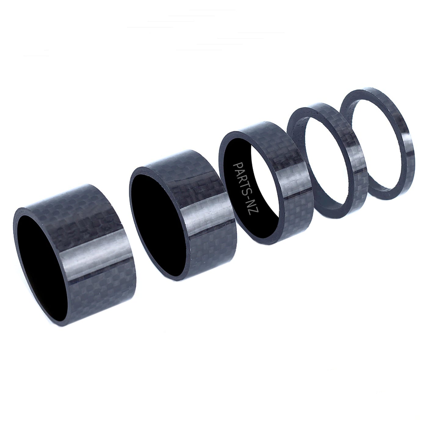 Carbon Fiber Bicycle 1-1/8" Headset Spacer Kit 3mm 5mm 10mm 15mm 20mm