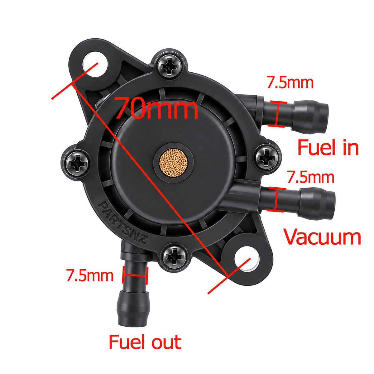 Briggs & Stratton - Honda - Kawasaki - Kohler Fuel Pump