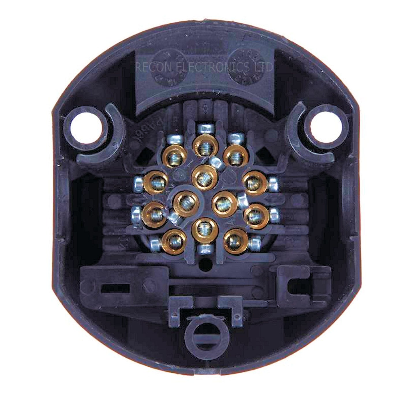 European Caravan Trailer Plug Socket 13 Pin With Weatherproof Cover