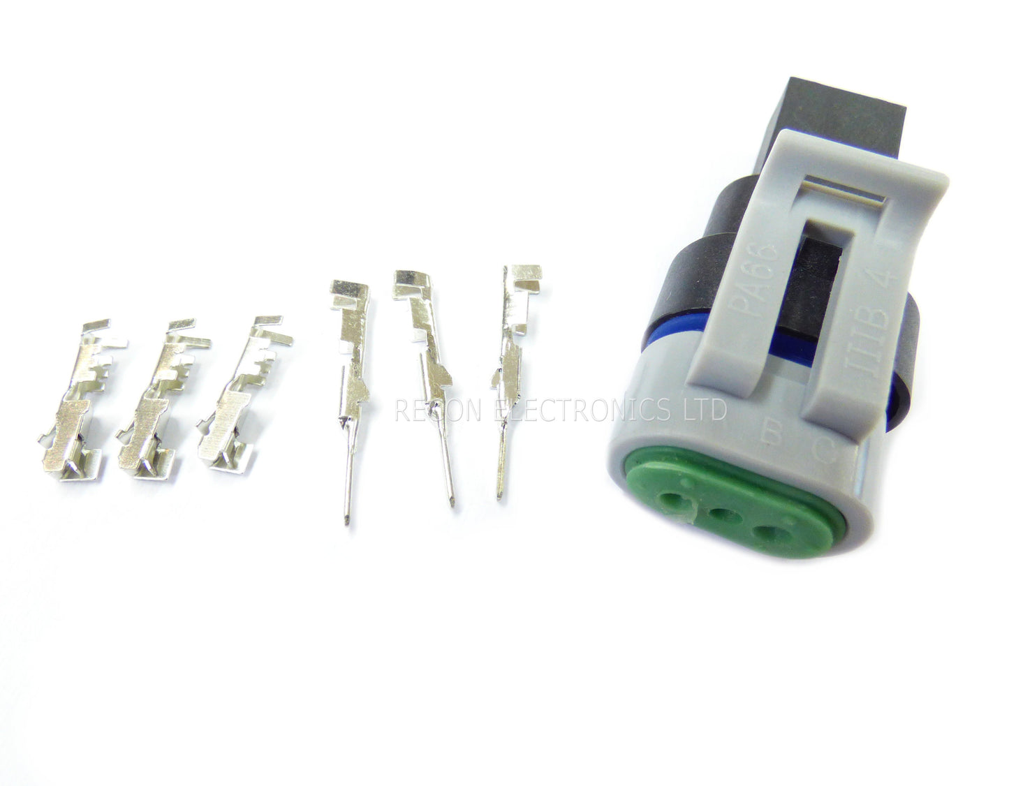 Connector 3 Pin Auto Electrical Weatherproof - Dust Proof Kit