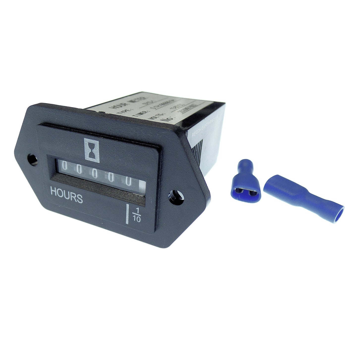 Hour Meter DC 6V - 80V Gauge With Connectors