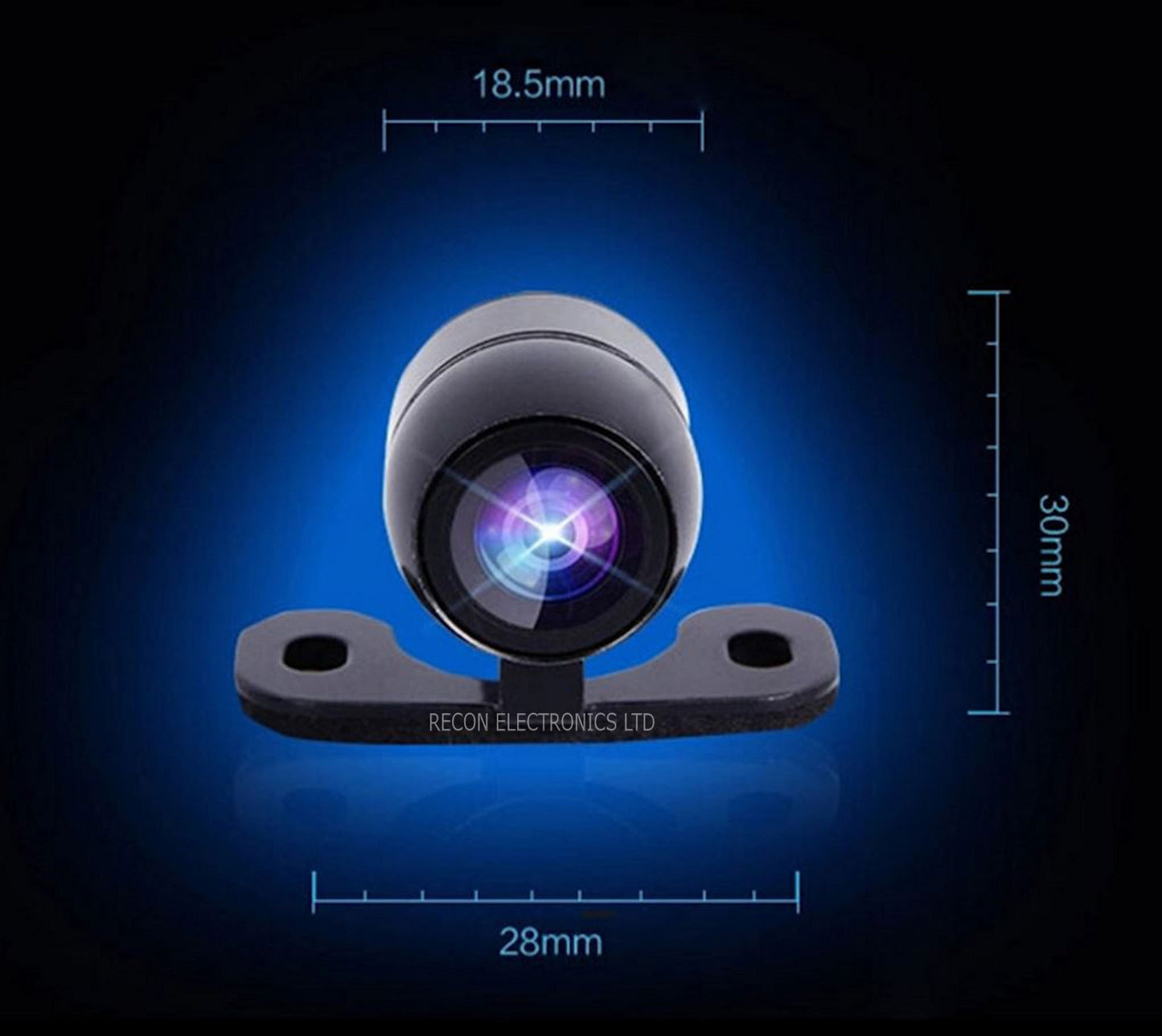 Reversing Or Front - Rear Car Camera With Line Vision Options