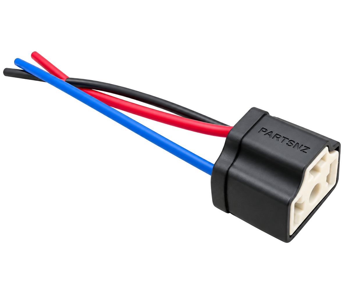 H4 9003 Socket & Wires Heavy Duty Heat Resistance Ceramic