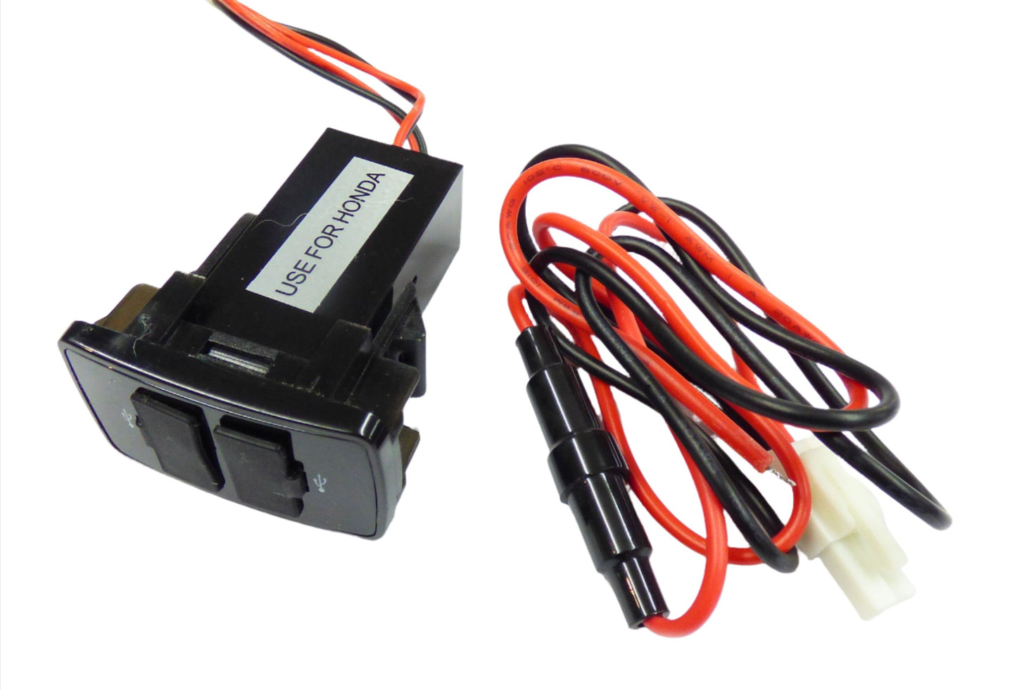 Honda Dual USB Fast Charger With Fuse & Wiring