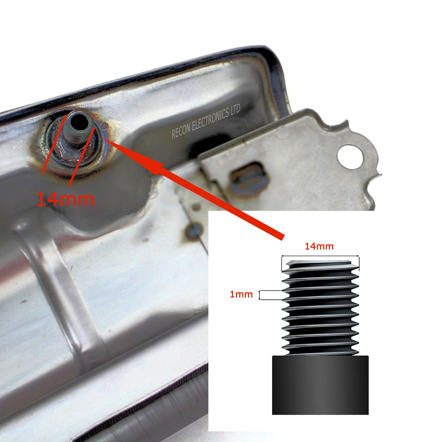 Honda Motorcycle & ATV Petrol Fuel Tap & Filter