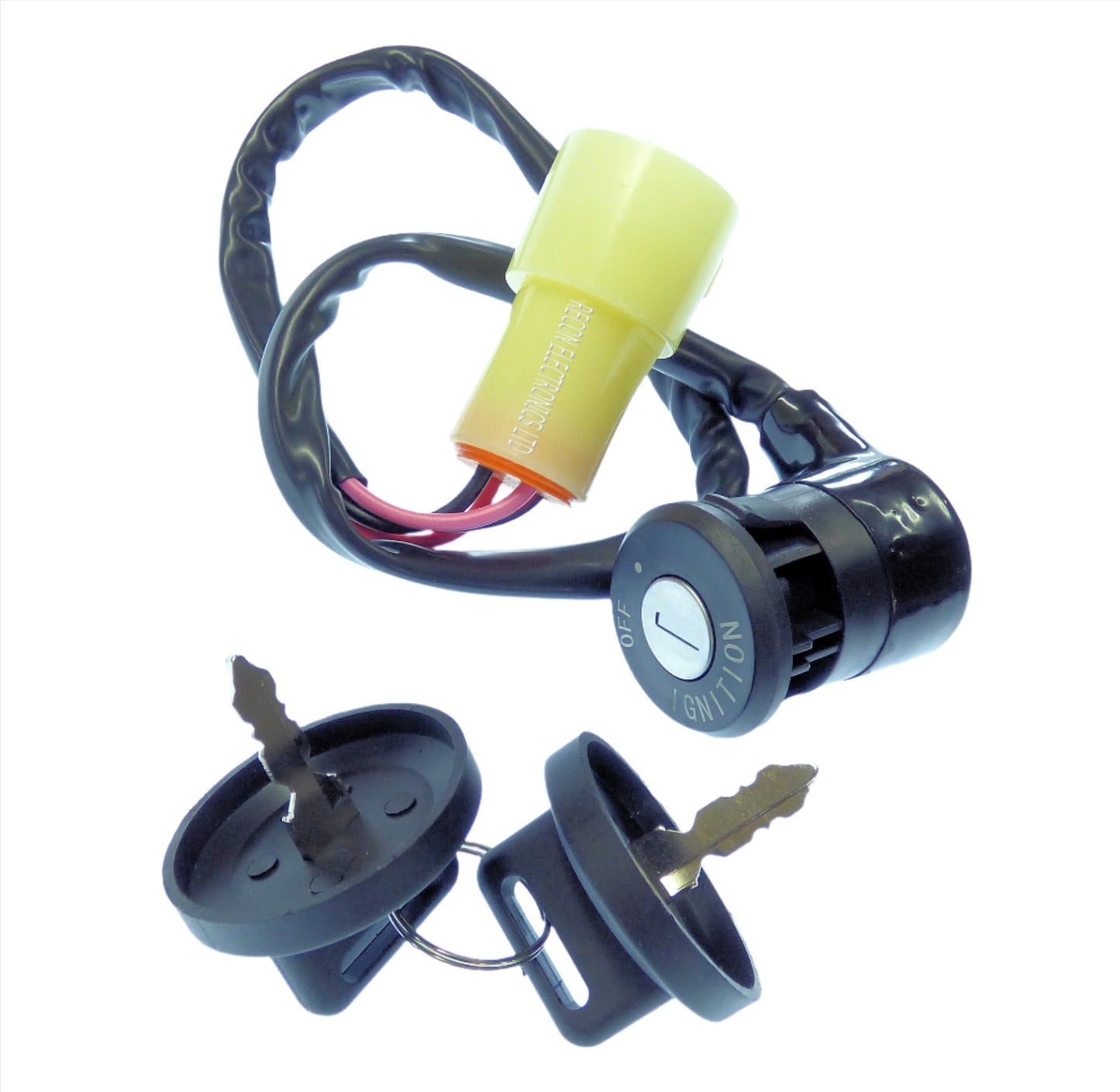 Honda Ignition Switch Barrel & Keys - Motorcycle - ATV - Quad