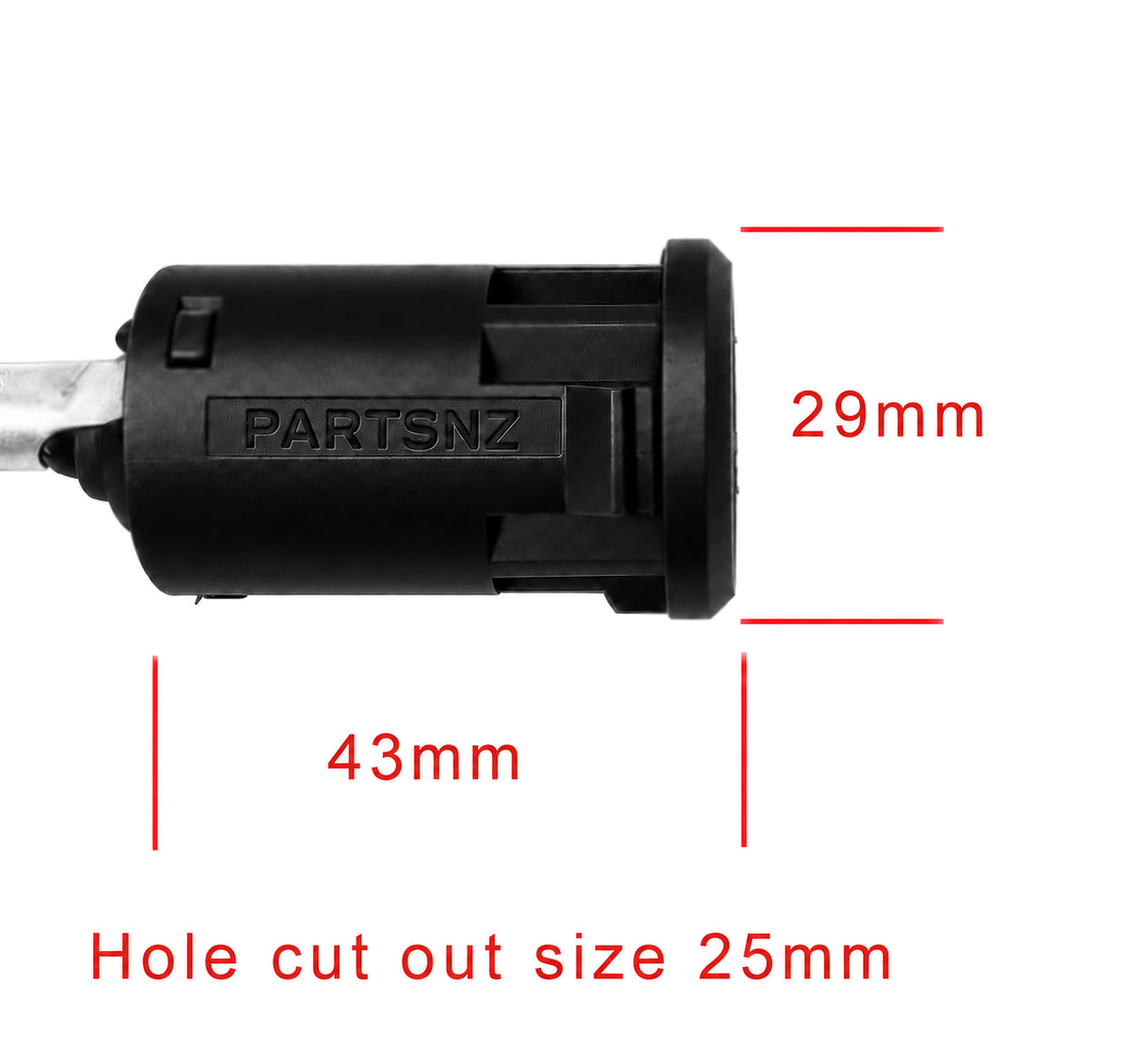 Ignition Switch & Keys Motorcycle - Universal