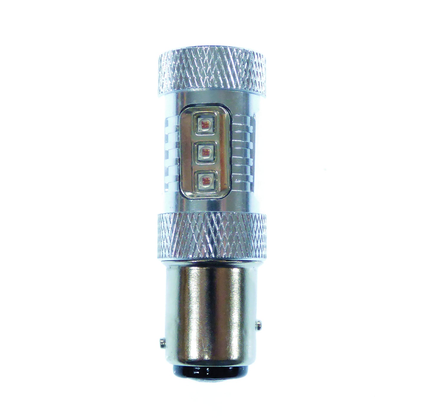 Brake, Tail & Reversing Light Bulb CREE LED 80W BAY15D - Red