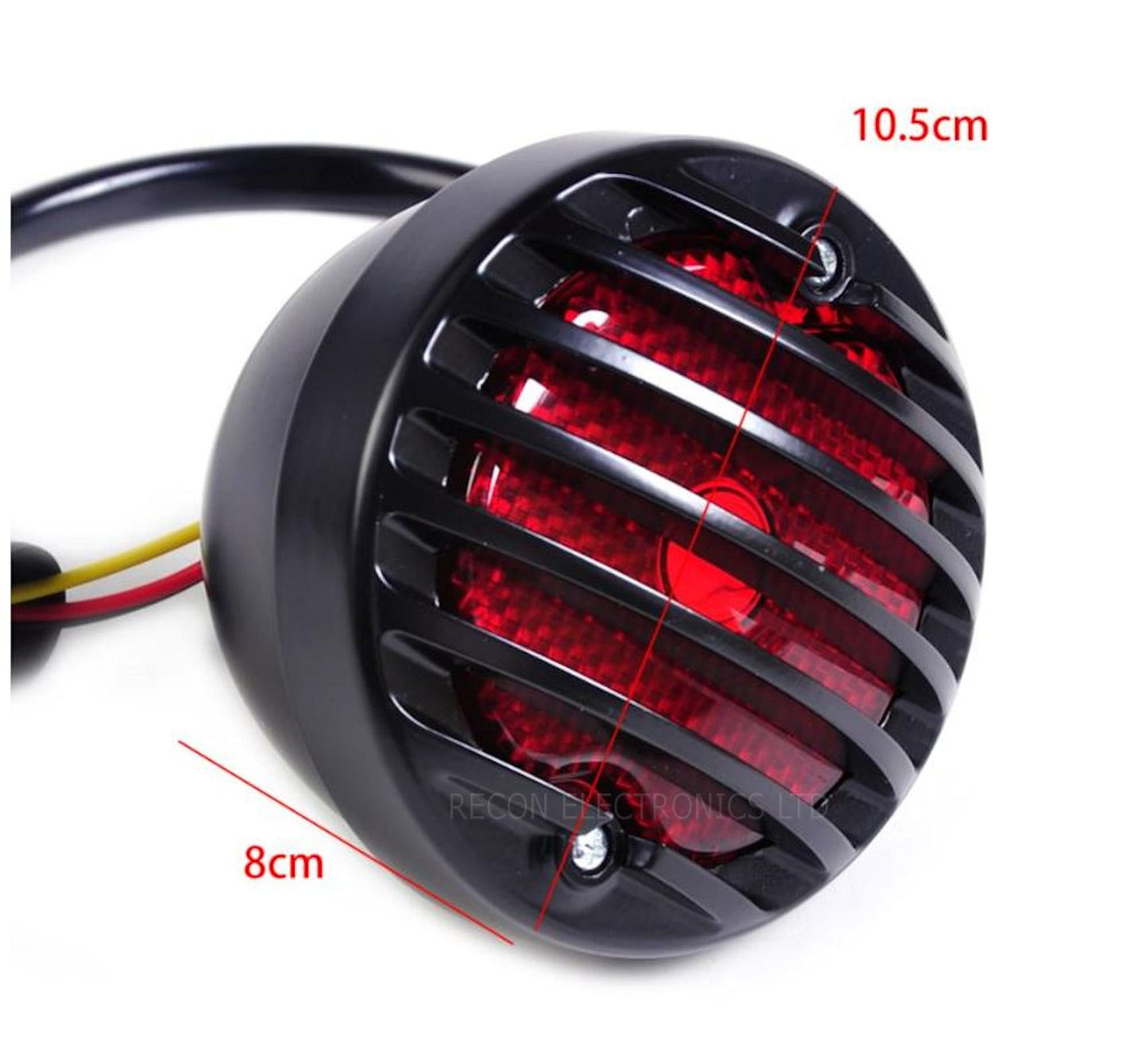Motorcycle Metal Brake & Tail Light Assembly