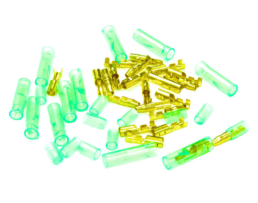 Motorcycle Wire Connectors - Male & Female Plus Insulators