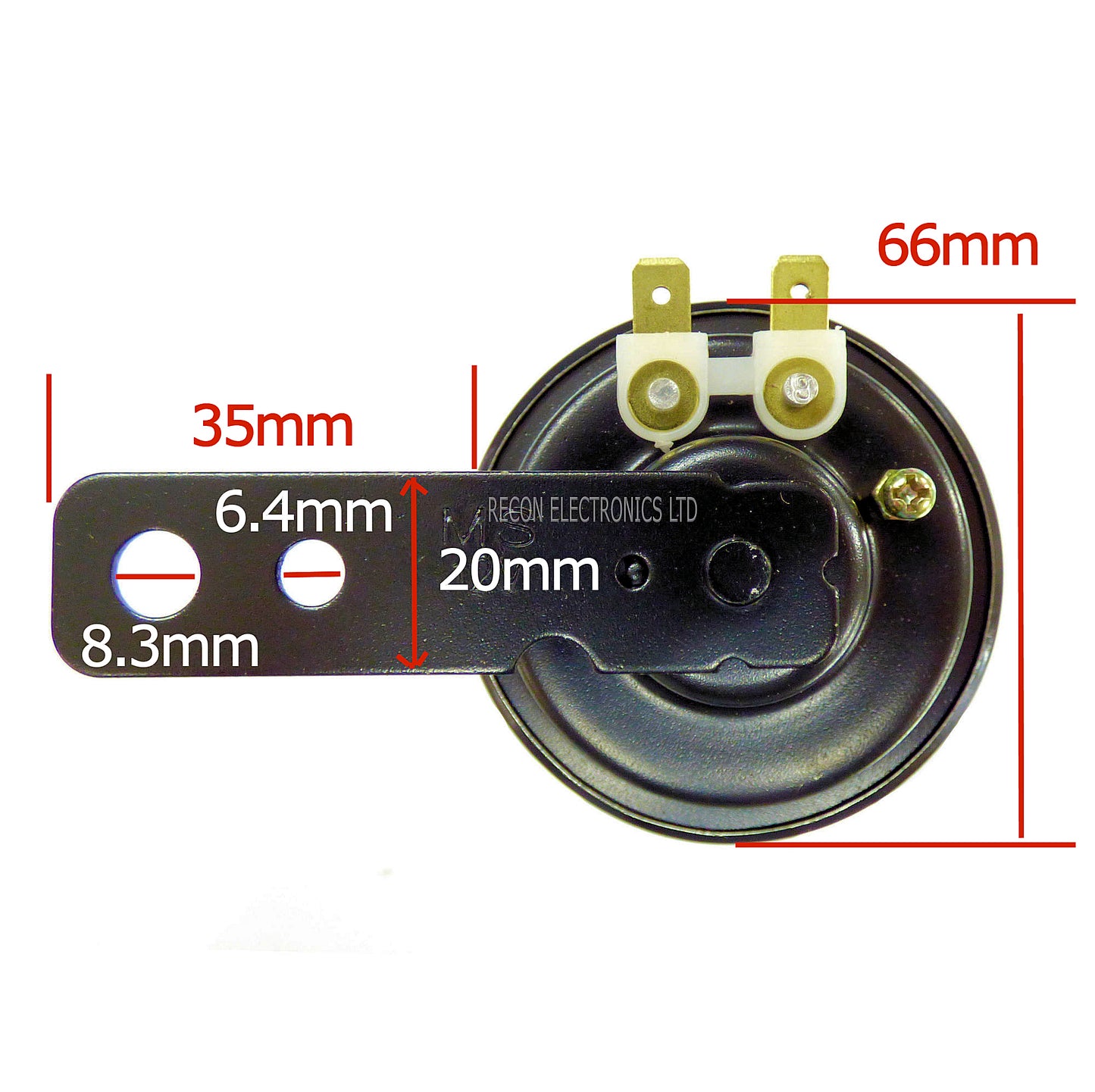 Horn Assembly 12 volts 105dB Loud Universal