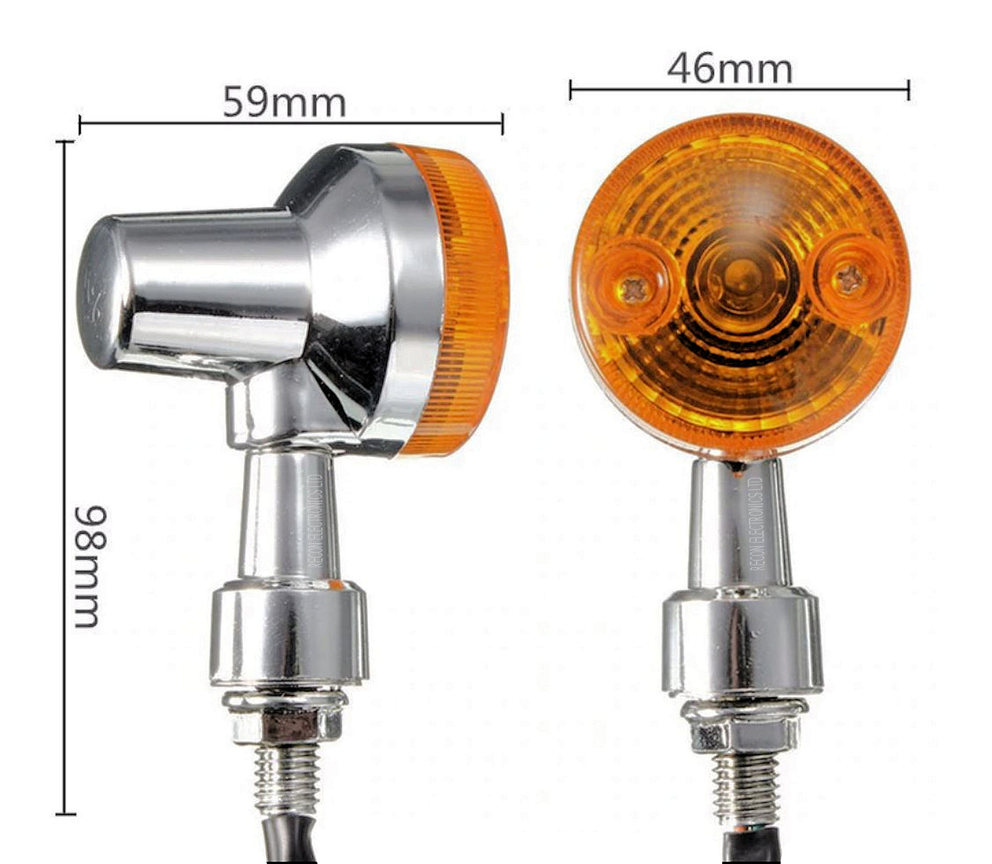 Motorcycle Indicator Light - Universal
