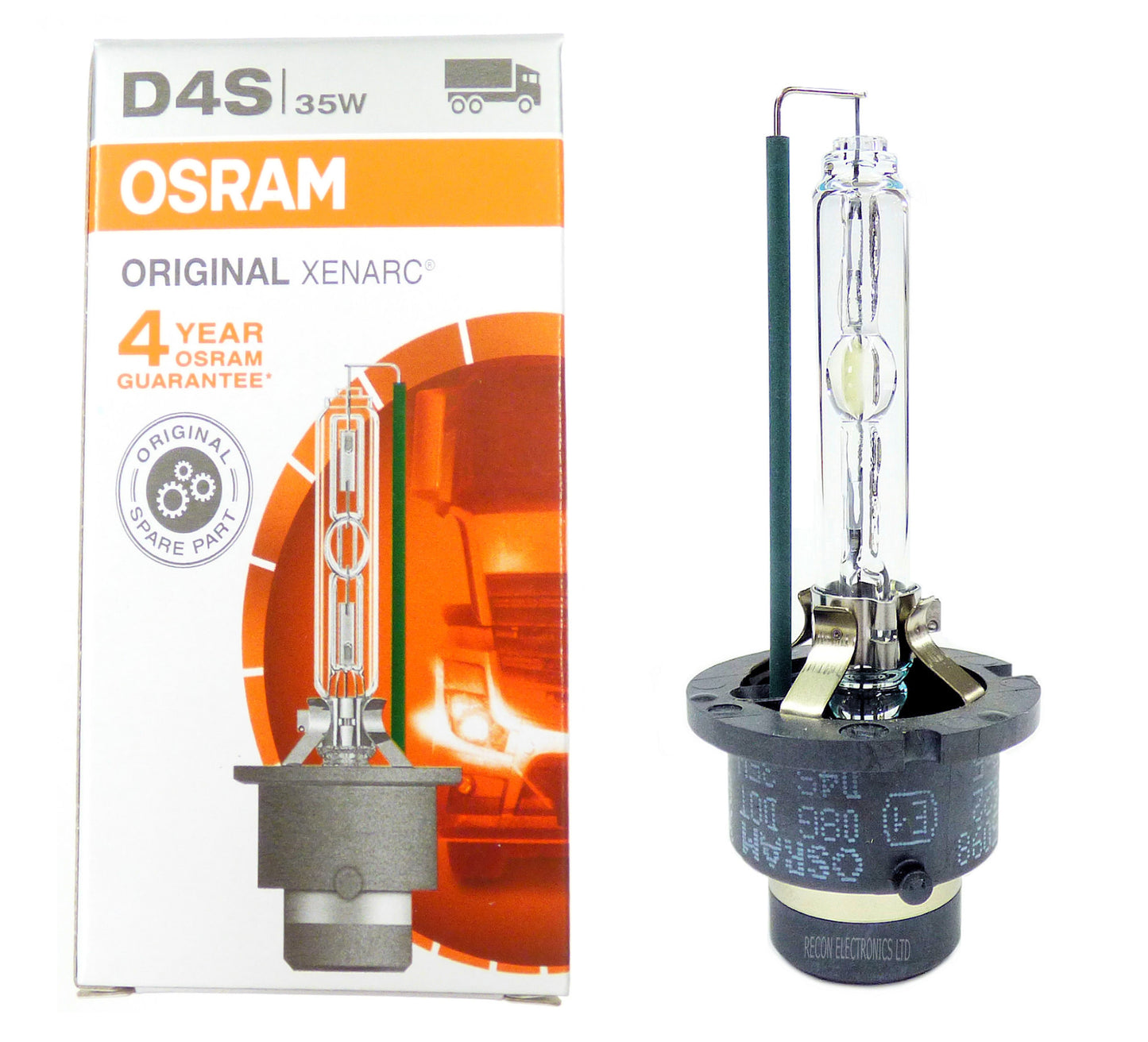 OSRAM Headlight Bulb D4S Xenon Gas HID - 100% Genuine