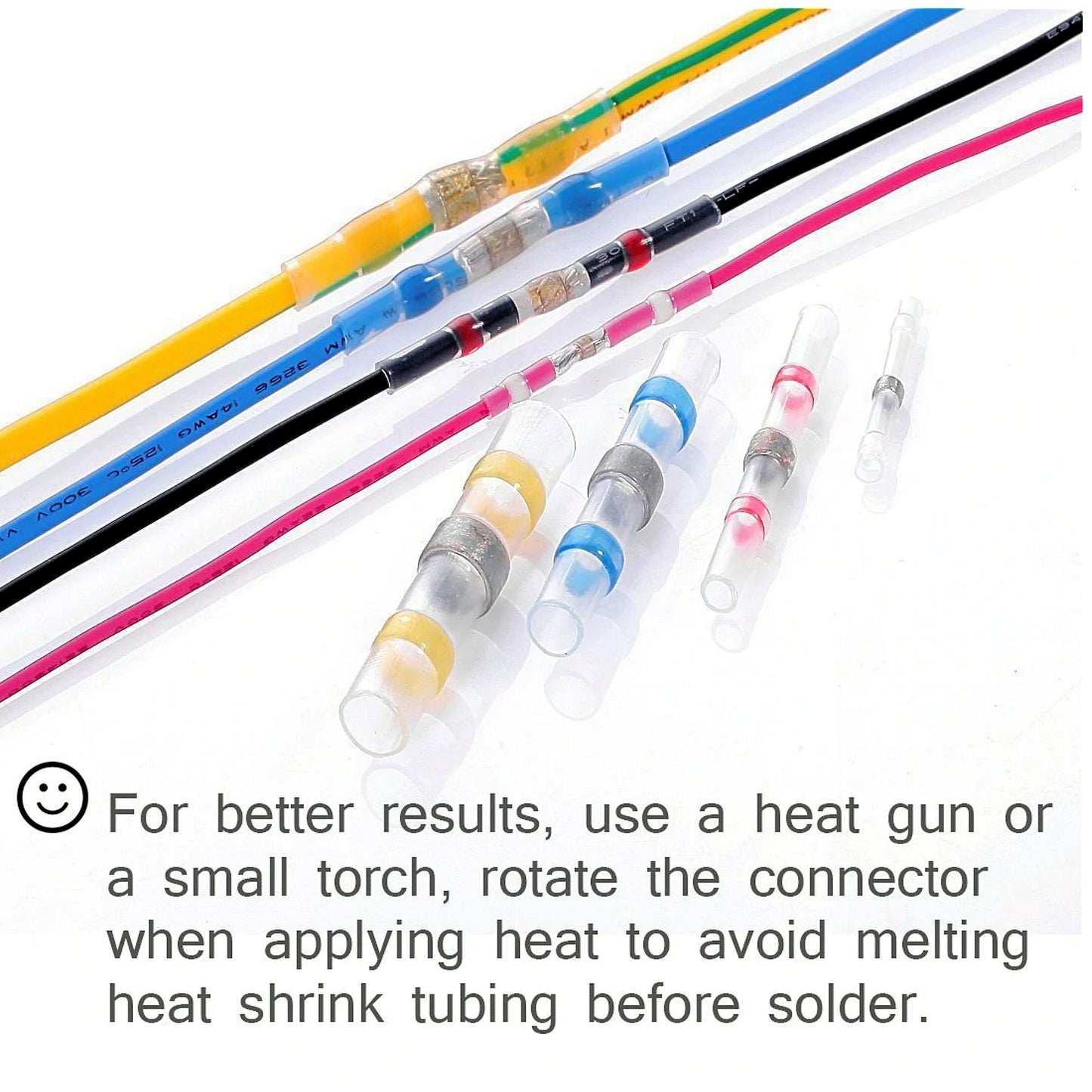 Heat Shrink Waterproof Pre-Soldered Connectors