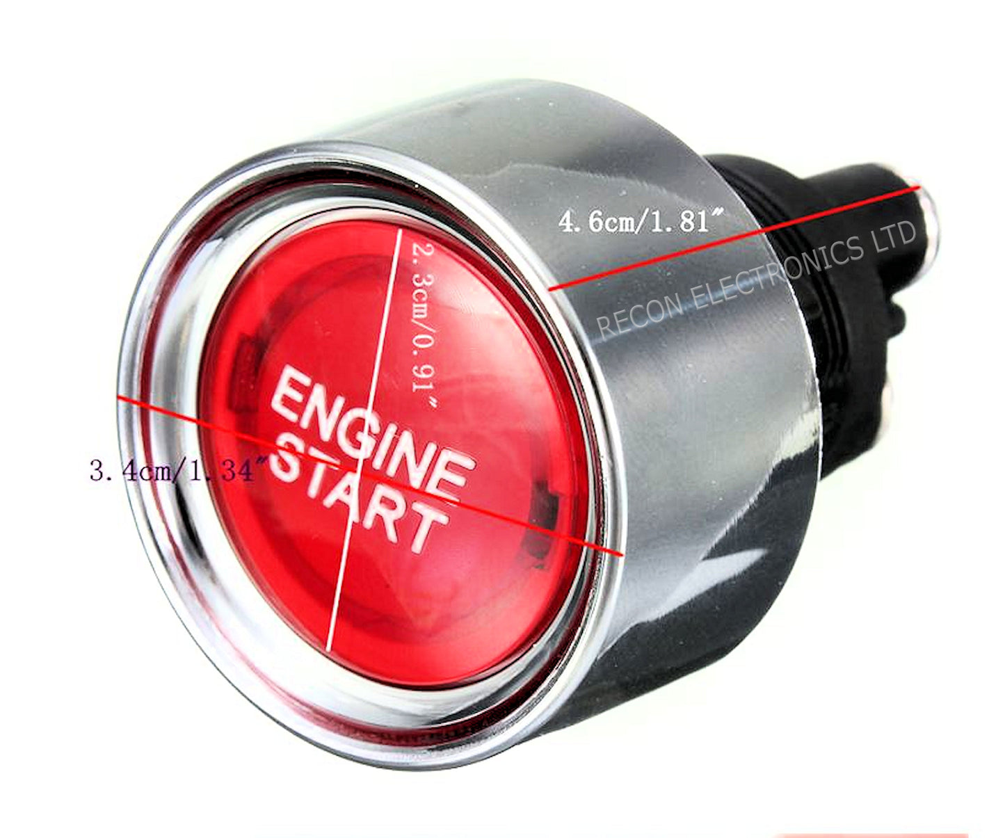 Engine Start Button Switch - Automotive & Marine