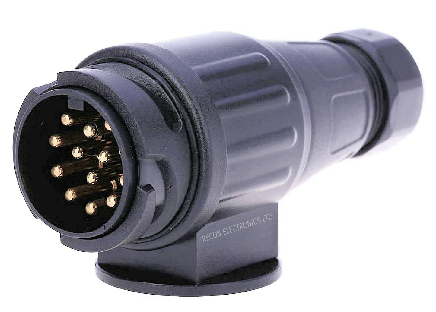 European Caravan Trailer Male Plug 13 Pin