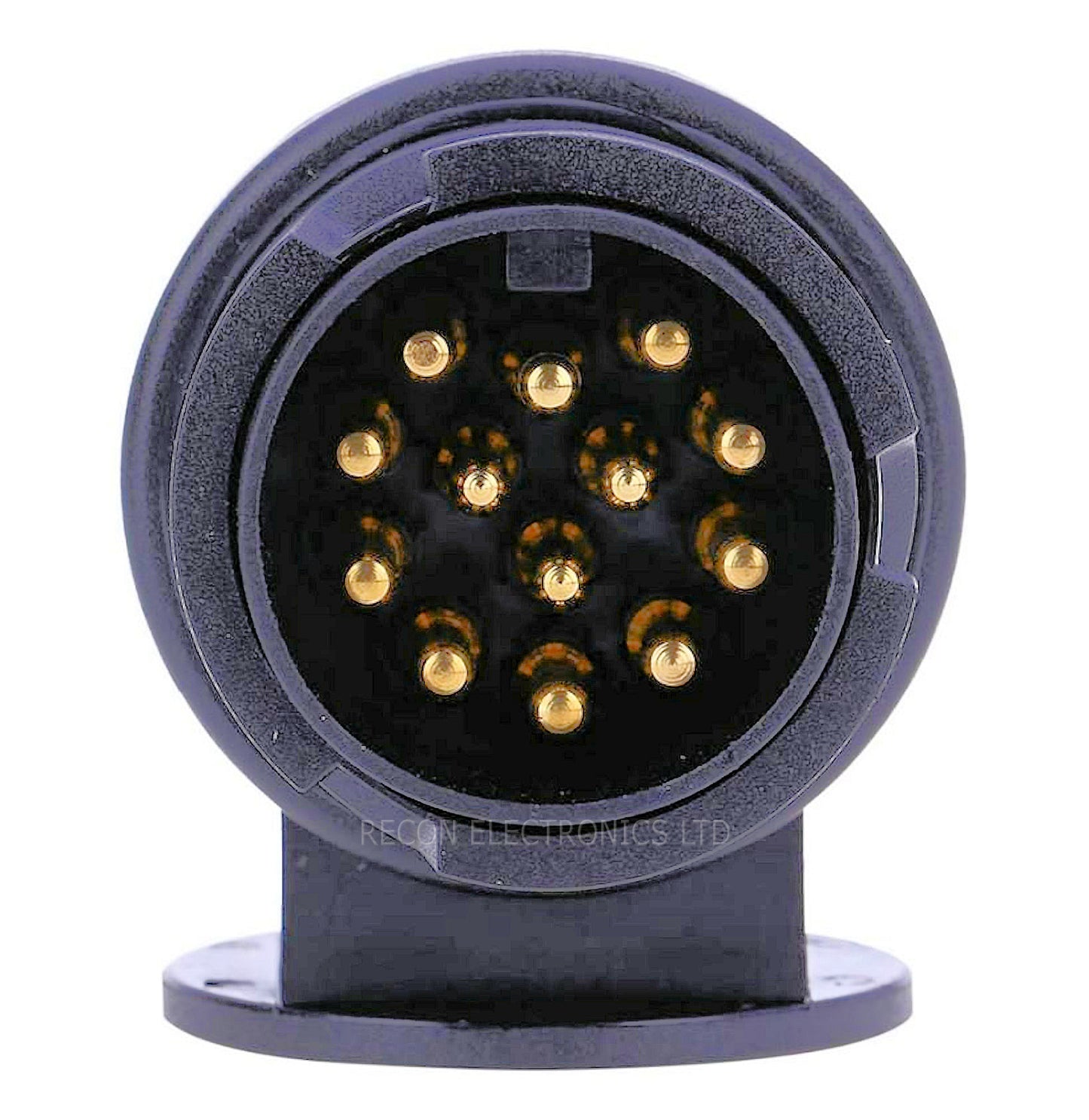 European Caravan Trailer Male Plug 13 Pin