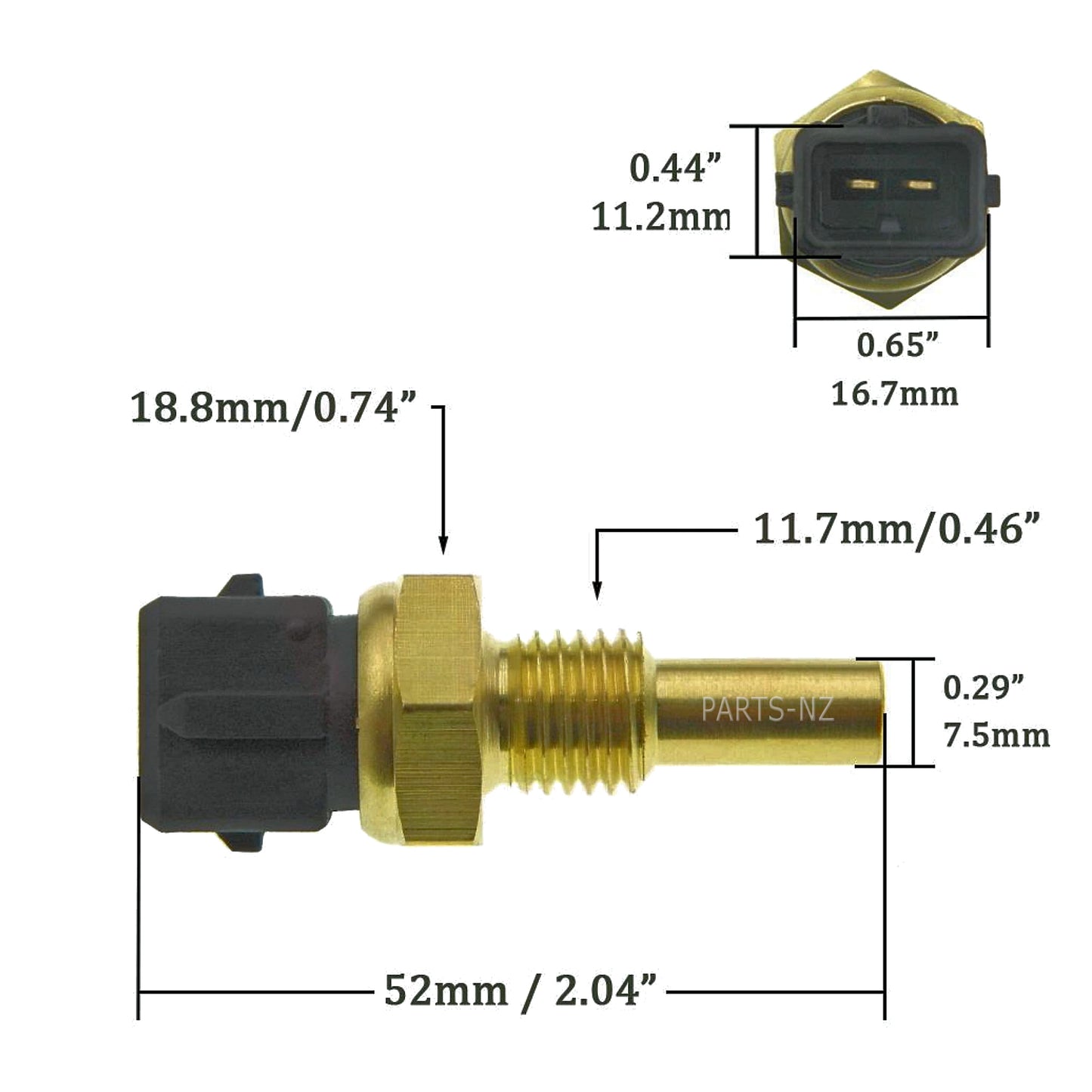 Water Coolant Temperature Sensor Universal 1000 + Models