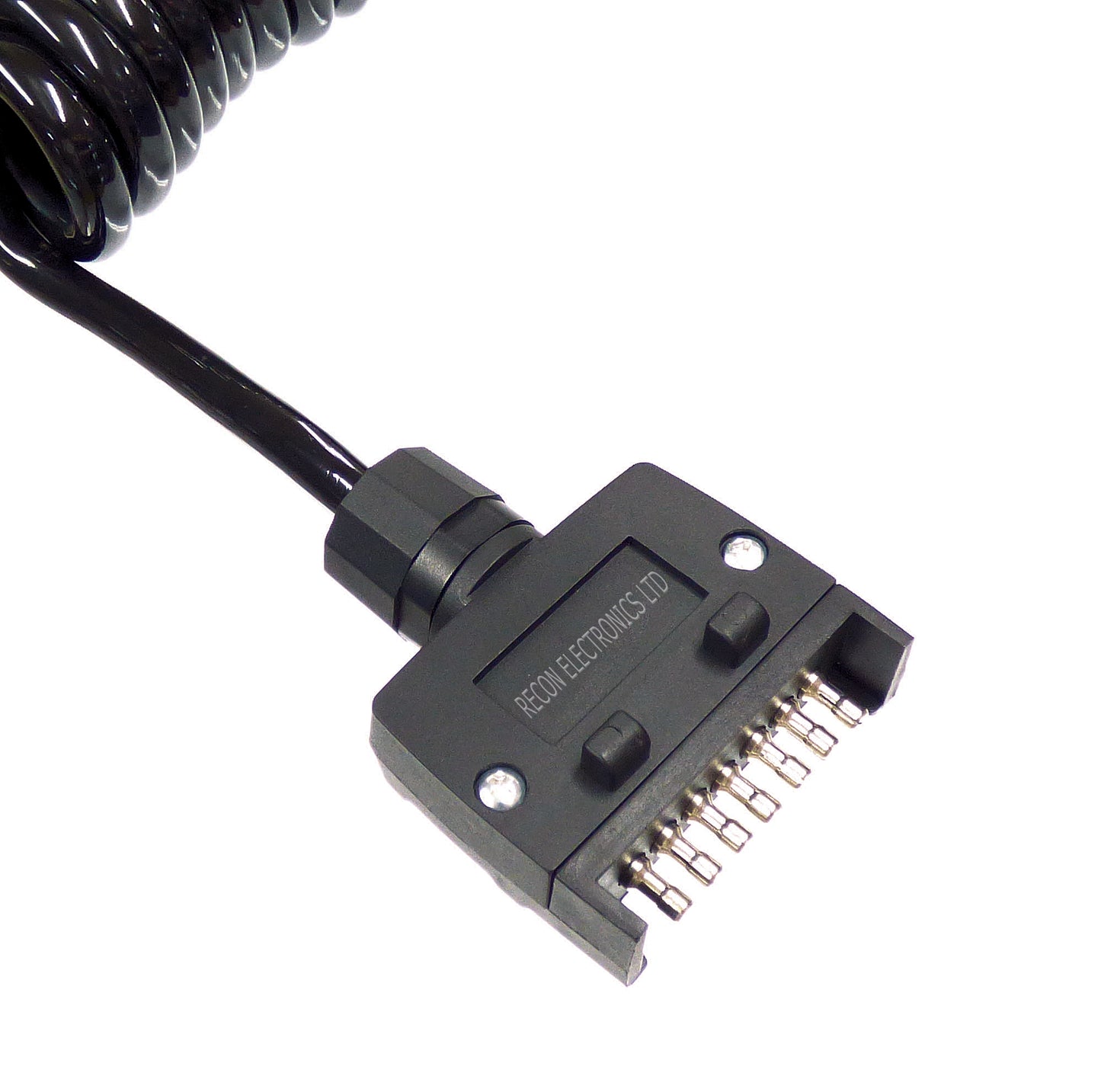 European Caravan Adaptor 13-Pin Female to 7-Pin Flat Plug
