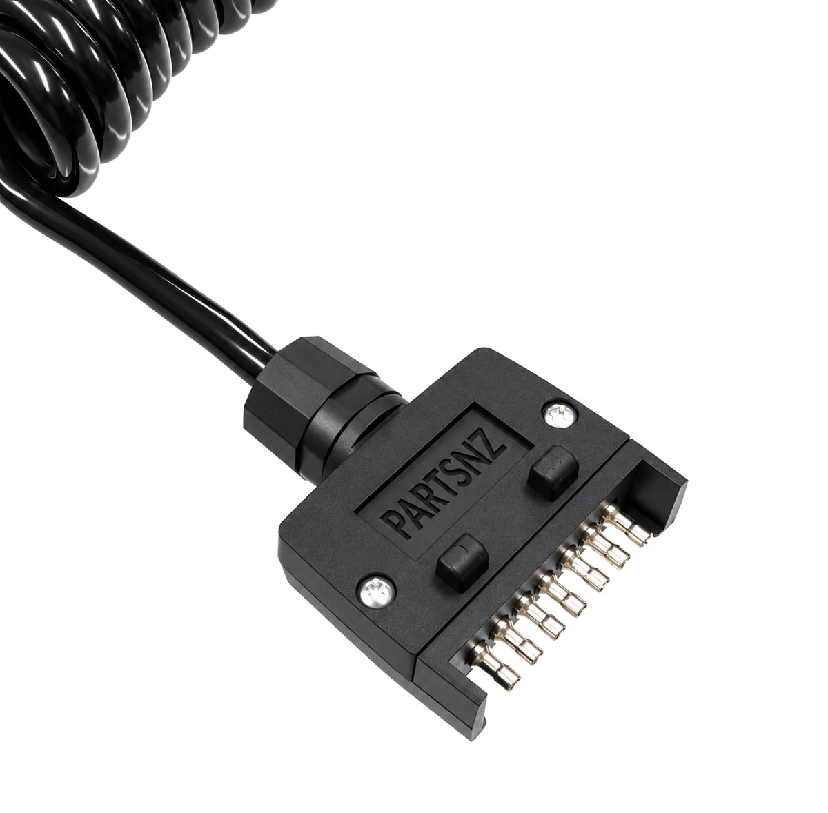 European Caravan Adaptor 13-Pin Female to 7-Pin Flat Plug