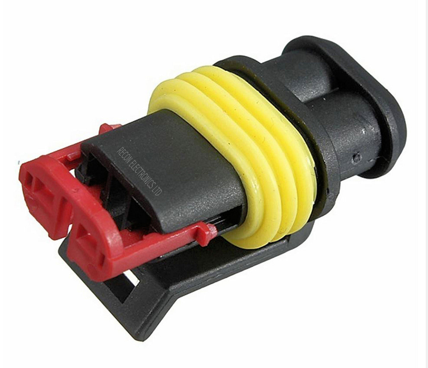 Auto Electrical 2 Pin Dust & Weatherproof Male & Female Plug
