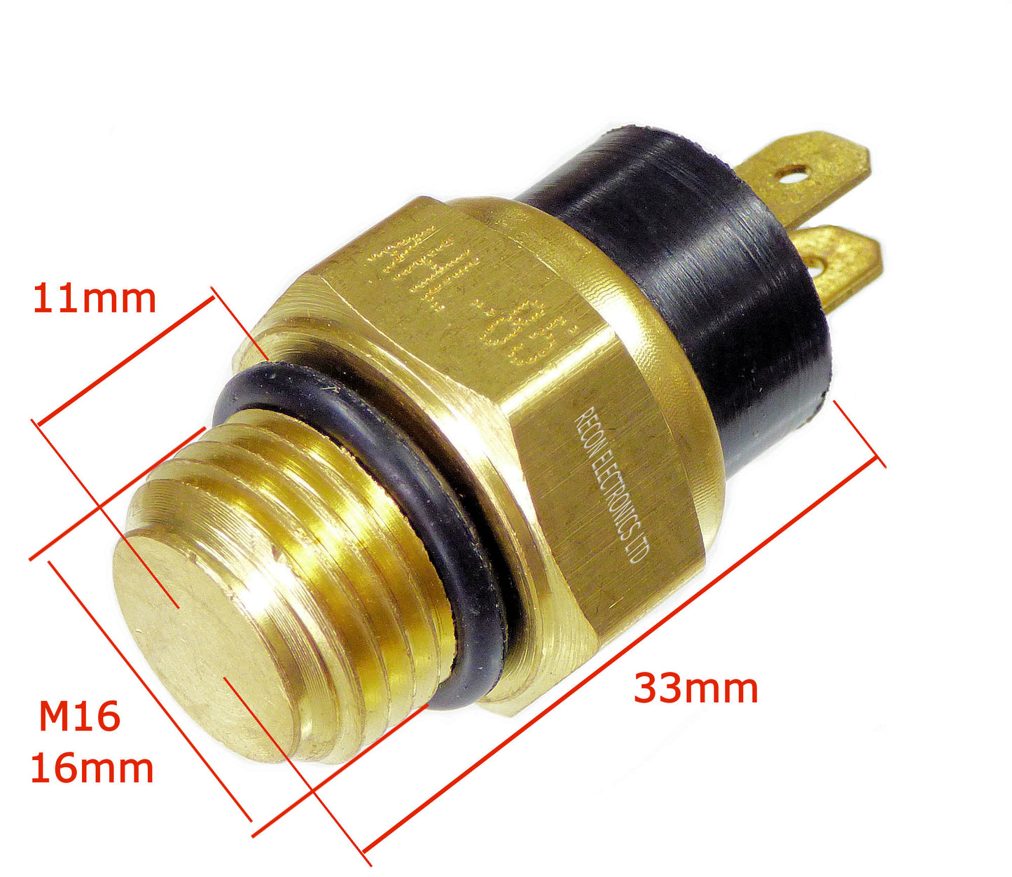 Motorcycle Radiator Temperature Switch Thermostat - Universal