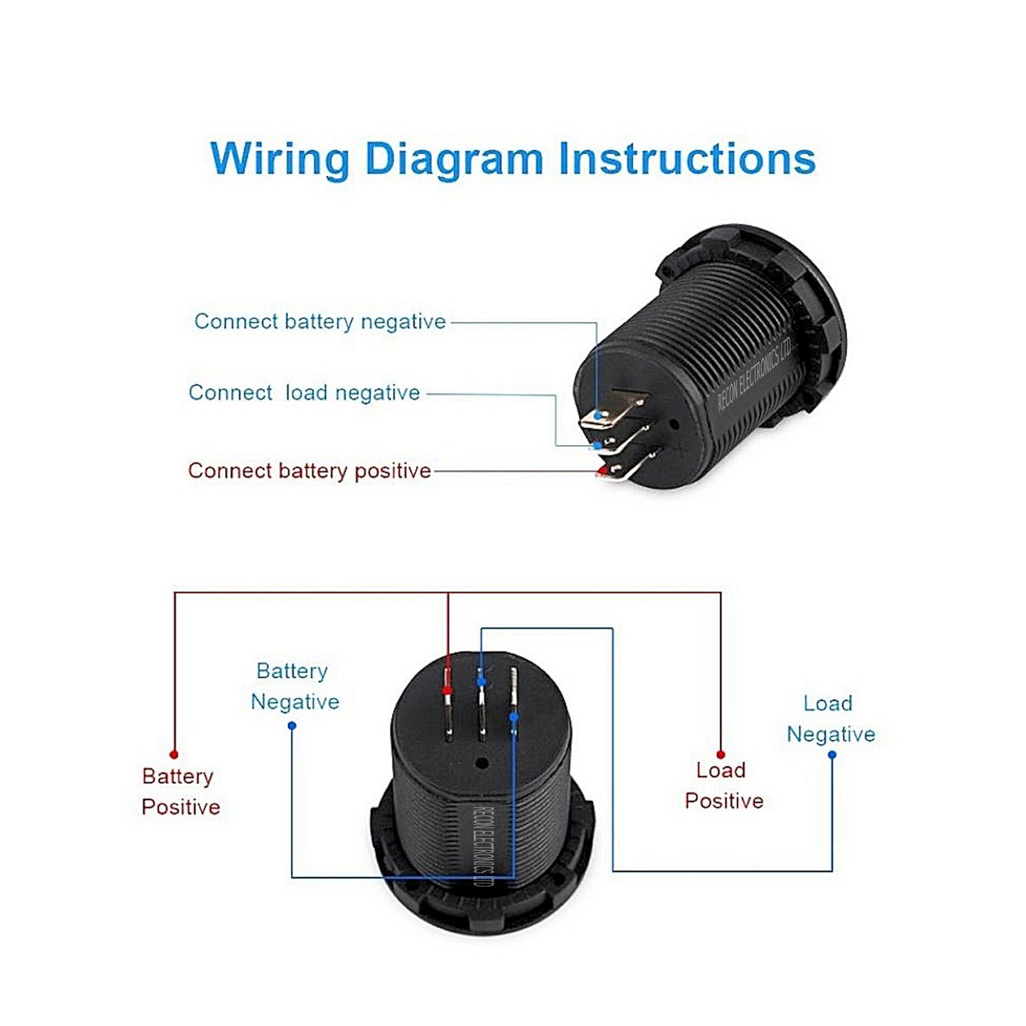 Voltage / Amp Digital Meter 12v - 24v