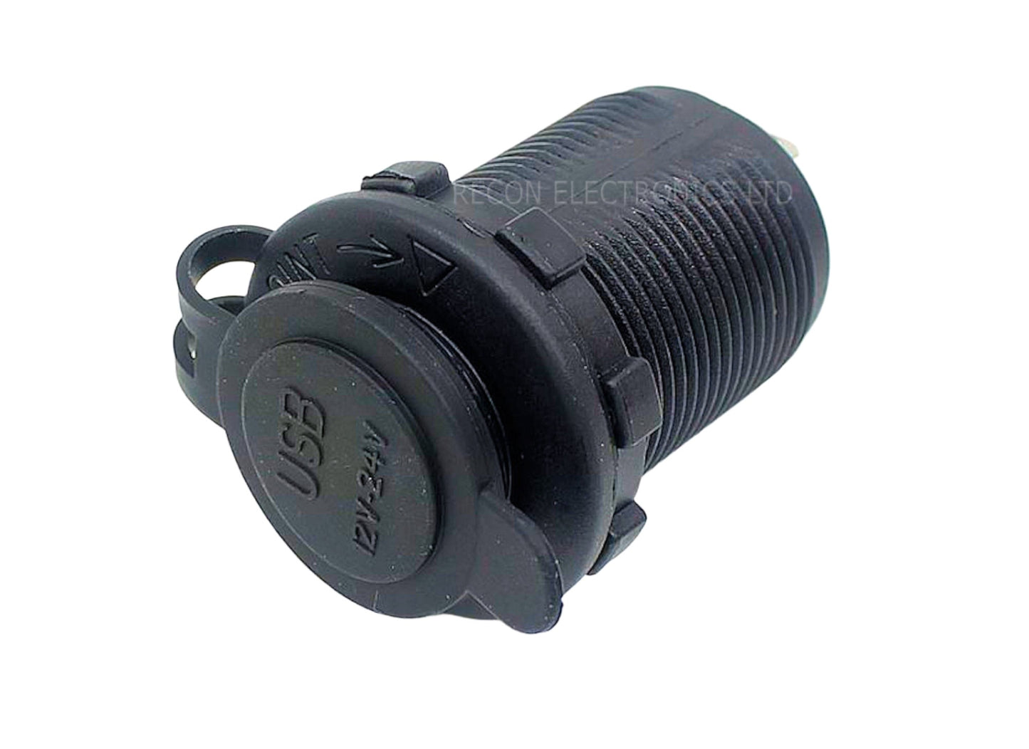 USB Charger Cigarette Lighter Socket & Weather Cover