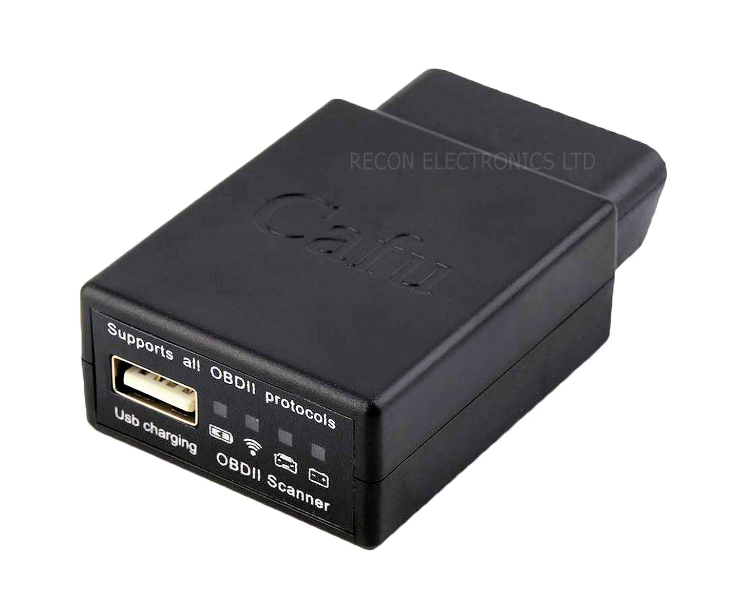 WiFi OBD2 / OBDII Scanner With USB Charger Port