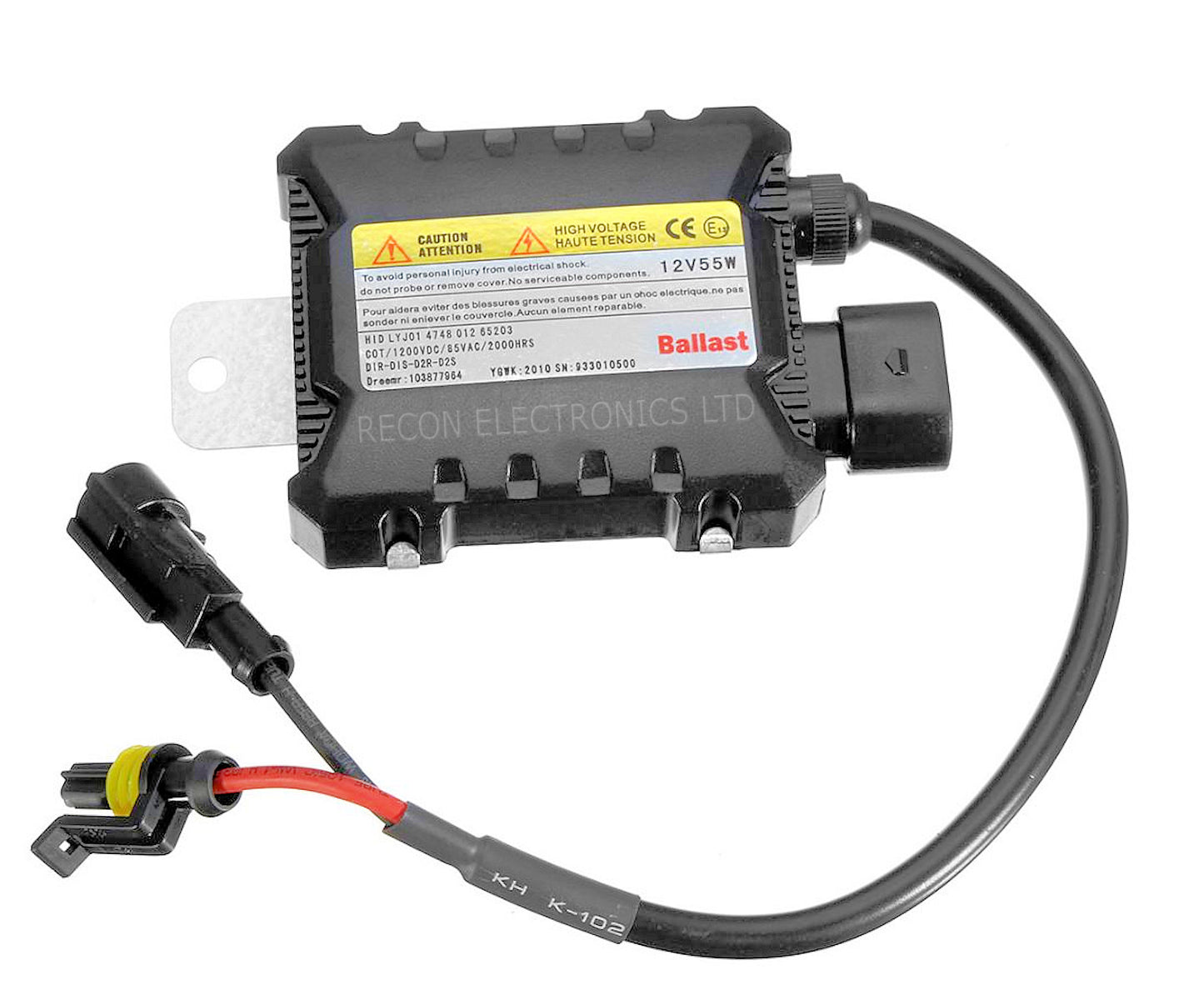 Headlight Ballast HID 55w 12v