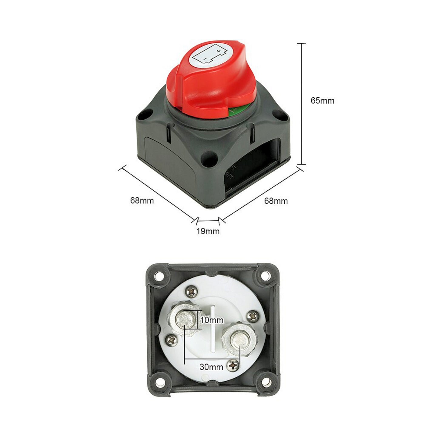 Battery 300 amp Master Isolating Switch 12v - 48v