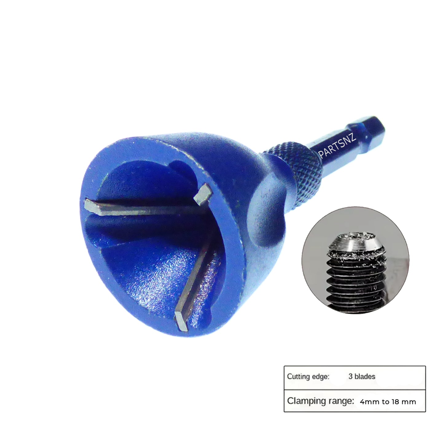 Deburring External Chamfer Tool For Bolts & Studs