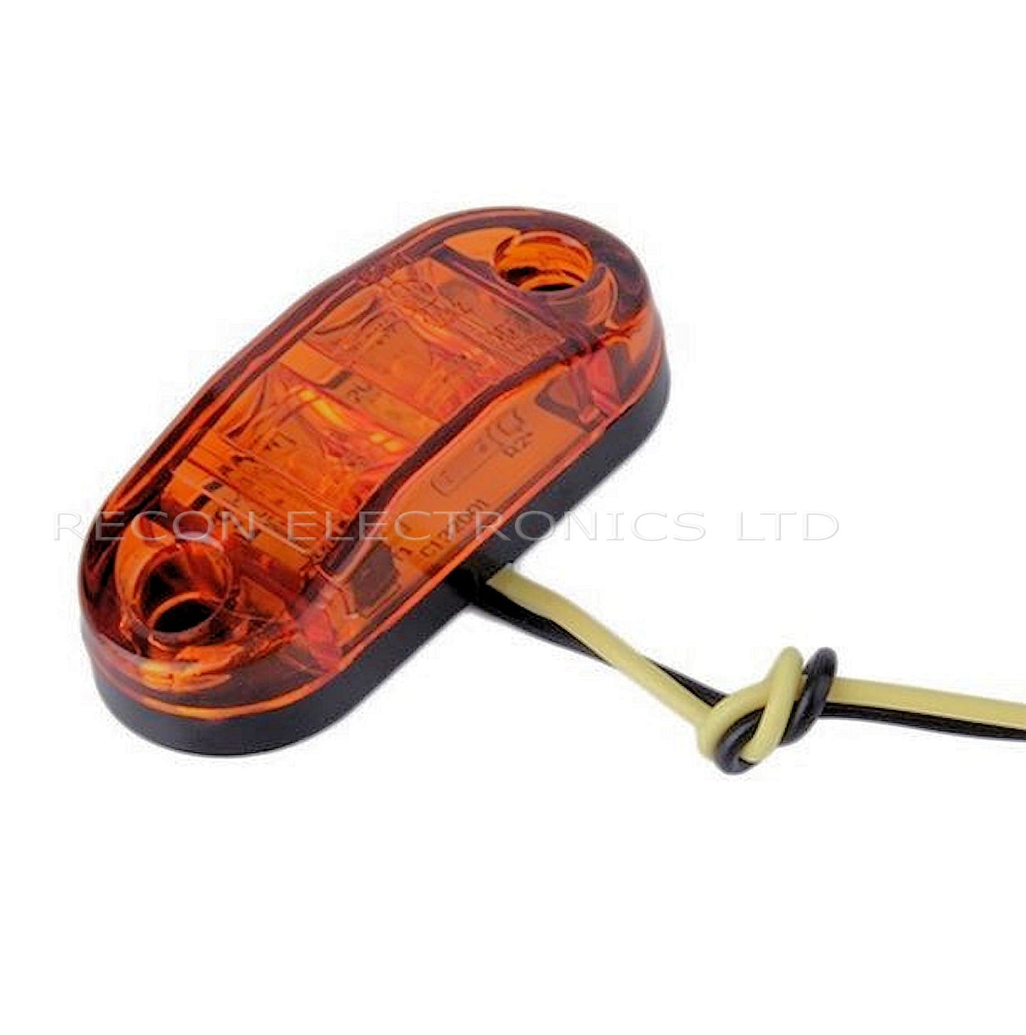Sidelight - Side Blinker LED Piranha Weatherproof - Amber