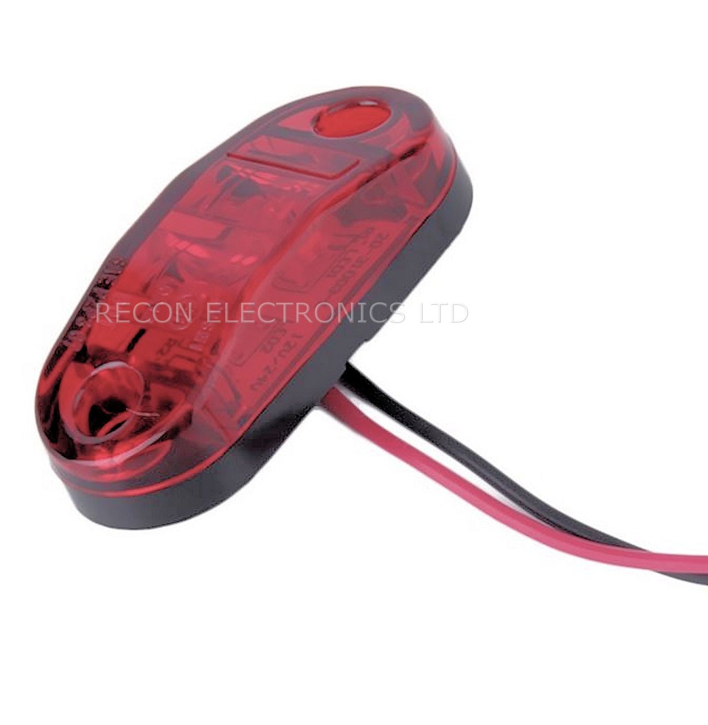 Sidelight - Side Blinker LED Piranha Weatherproof - Red
