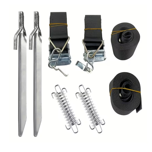 Awning Hold-Down Strap Kit For THULE OMNISTOR Wind-Out Awnings