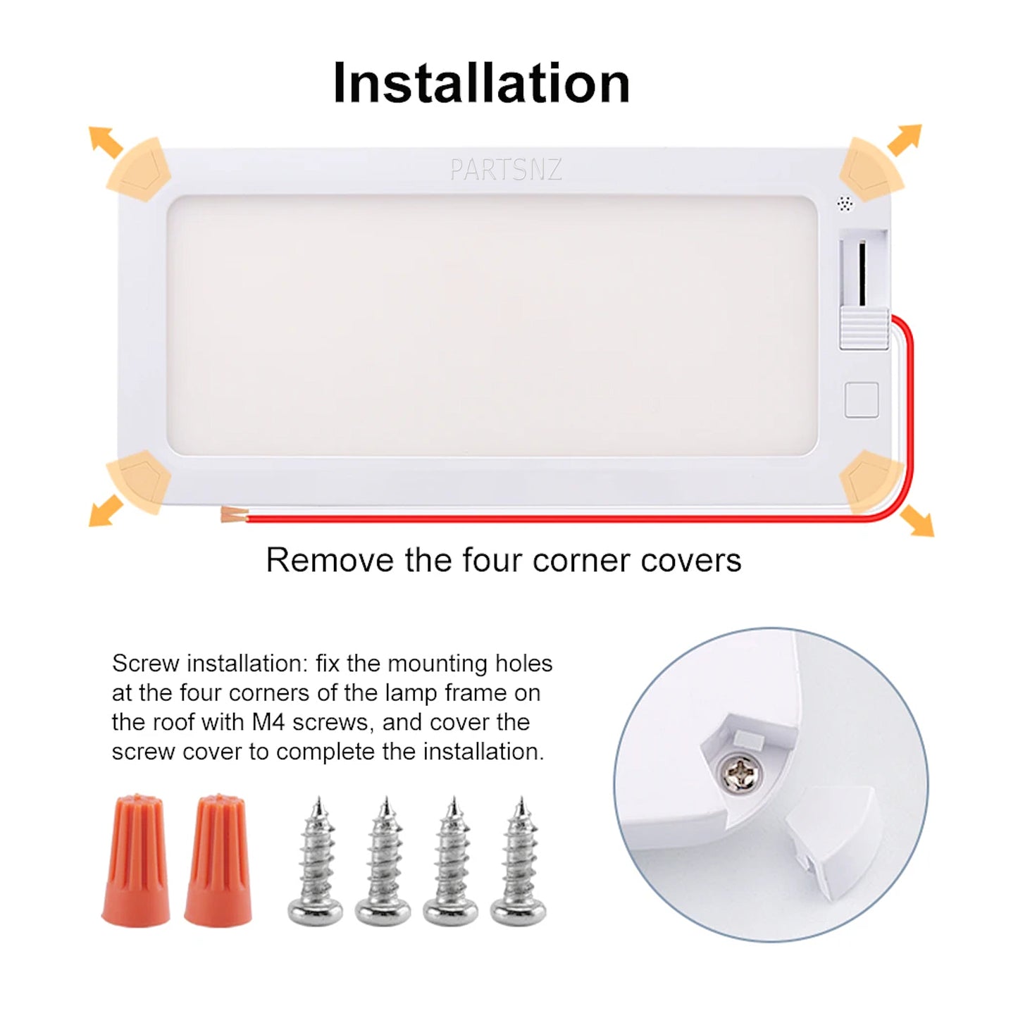 LED Multi Function Light - Motorhome - Boat - Caravan - Bus - Campervan